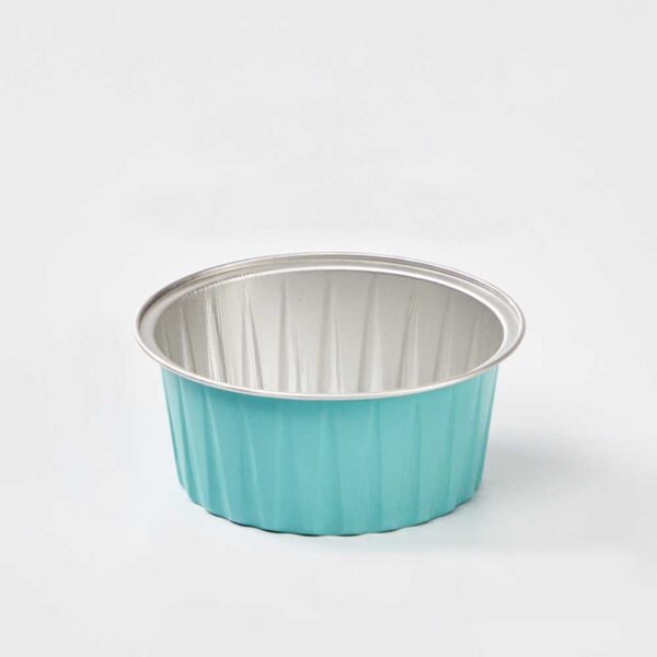 Aluminum Baking Cups For Cupcakes Barbeque Ice-creams Rolled Rim - Image 10