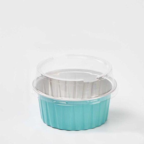 Aluminum Baking Cups For Cupcakes Barbeque Ice-creams Rolled Rim - Image 11