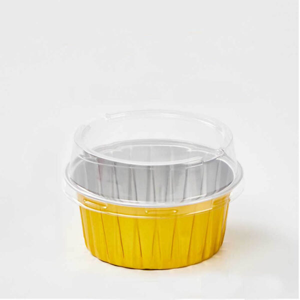 Aluminum Baking Cups For Cupcakes Barbeque Ice-creams Rolled Rim - Image 13