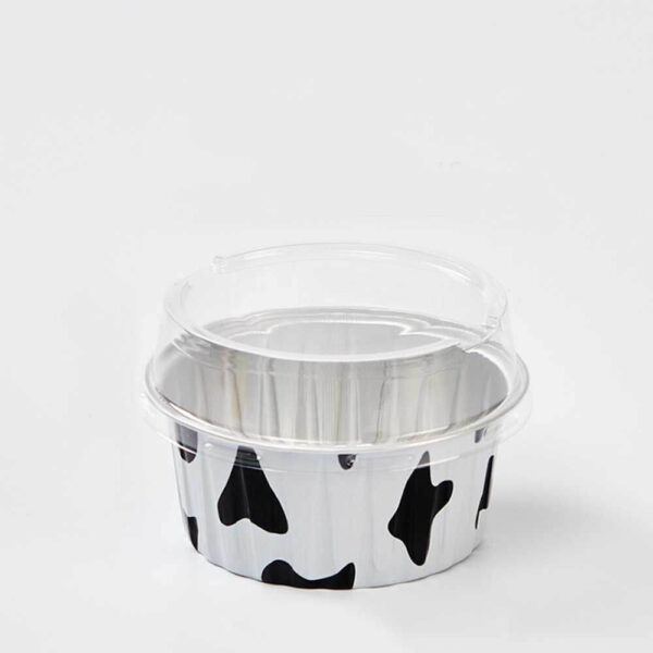 Aluminum Baking Cups For Cupcakes Barbeque Ice-creams Rolled Rim - Image 15