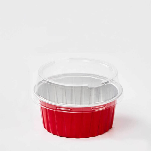 Aluminum Baking Cups For Cupcakes Barbeque Ice-creams Rolled Rim - Image 17