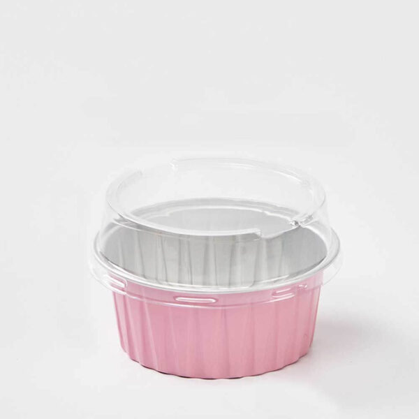 Aluminum Baking Cups For Cupcakes Barbeque Ice-creams Rolled Rim - Image 5