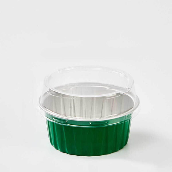 Aluminum Baking Cups For Cupcakes Barbeque Ice-creams Rolled Rim - Image 7