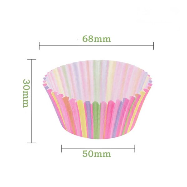 Cupcake Liner Dessert Wrapper Paper Baking Cups 1000 Counts - Image 4