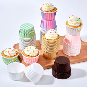 Non-Stick Parchment Paper Baking Cups Foliar Composable
