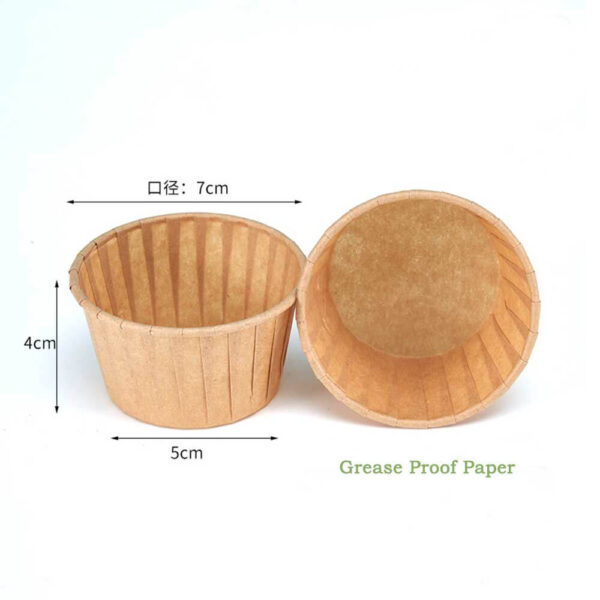 Non-Stick Parchment Paper Baking Cups Foliar Composable - Image 13