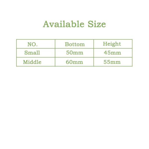 Muffin Paper Cups Heavy Duty Thick Kraft Cupcake Liners Medium/Small - Image 2