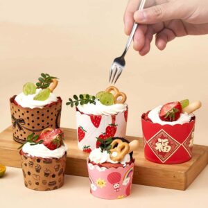 Heavy Duty Muffin Cupcakes Baking Cups Disposable Cake Wrappers Medium