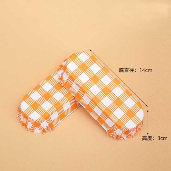 PE Coated Big Cupcake Liner Boat Shape Non-Stick Baking Paper - Image 15