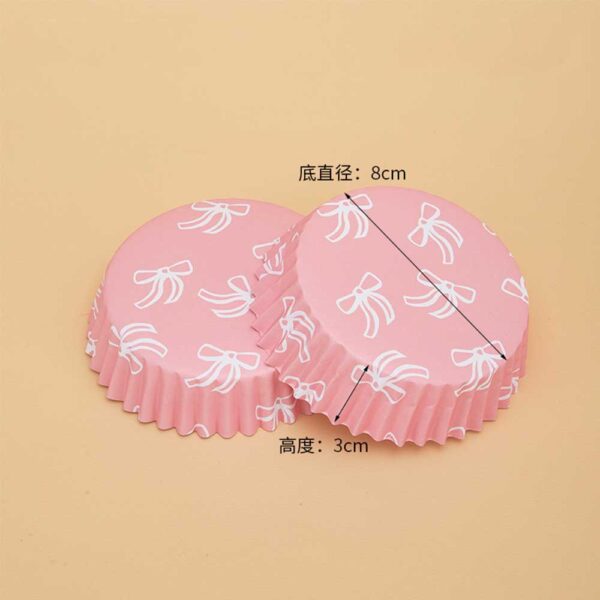 PE Coated Big Cupcake Liner Boat Shape Non-Stick Baking Paper - Image 21
