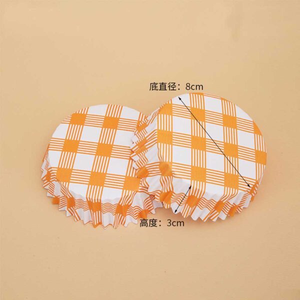 PE Coated Big Cupcake Liner Boat Shape Non-Stick Baking Paper - Image 26