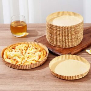 Mokamart Pizza Paper Holders, Eco-friendly Baking Paper Tray 4"/ 6"/7"/8"