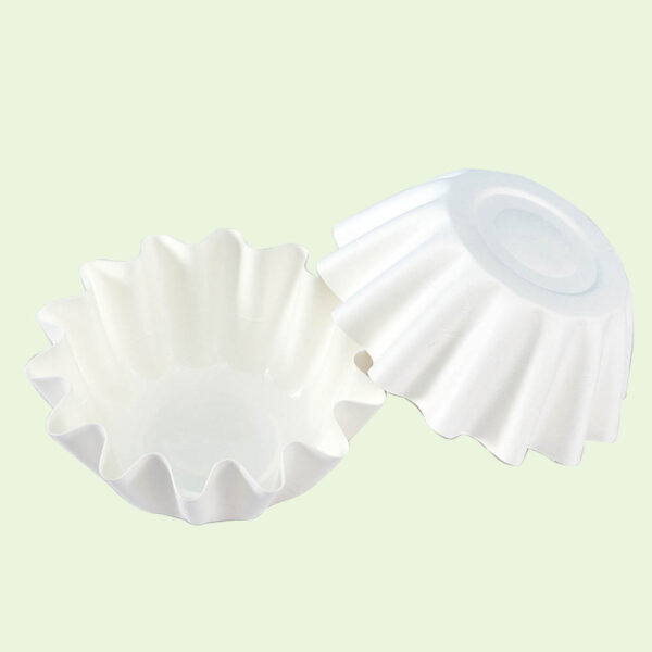 Heavy Duty Pudding Paper Cups PE Coated Non-Stick Baking Cups - Image 8