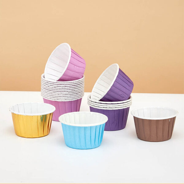 Premium Cupcake Liner – Eco-Friendly & Non-Stick Baking Cups 60 counts - Image 3