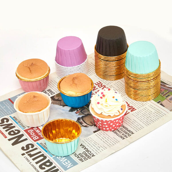 Premium Cupcake Liner – Eco-Friendly & Non-Stick Baking Cups 60 counts - Image 4