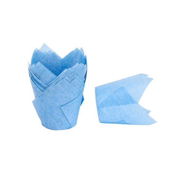 Tulip Cupcake Liners With Base Holder Non-Stick Grease Proof Baking Cups - Image 14