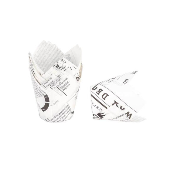 Tulip Cupcake Liners With Base Holder Non-Stick Grease Proof Baking Cups - Image 15