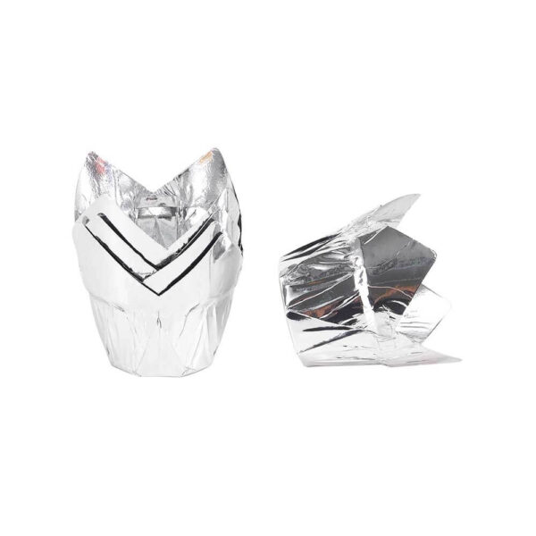 Tulip Cupcake Liners With Base Holder Non-Stick Grease Proof Baking Cups - Image 26