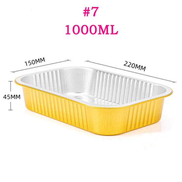 Disposable Aluminum Foil Baking Tray For Grills / Oven/Air fryer - Image 7