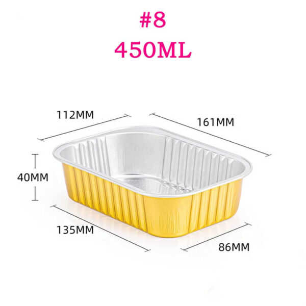 Disposable Aluminum Foil Baking Tray For Grills / Oven/Air fryer - Image 8