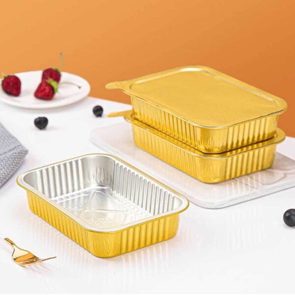 Disposable Aluminum Foil Baking Tray For Grills / Oven/Air fryer - Image 9