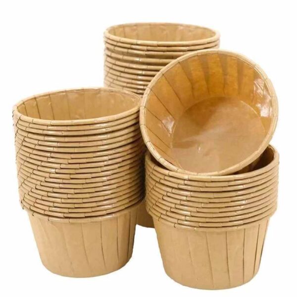 Disposable PE Coating Grease-Proofing Muffin Cups Mini Baking Cups - Image 18