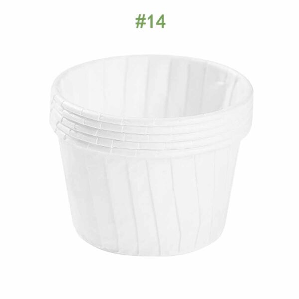 Grease Proof Cupcake Cups Complete Decomposable Paper Baking Cups Mini 50 Counts - Image 20