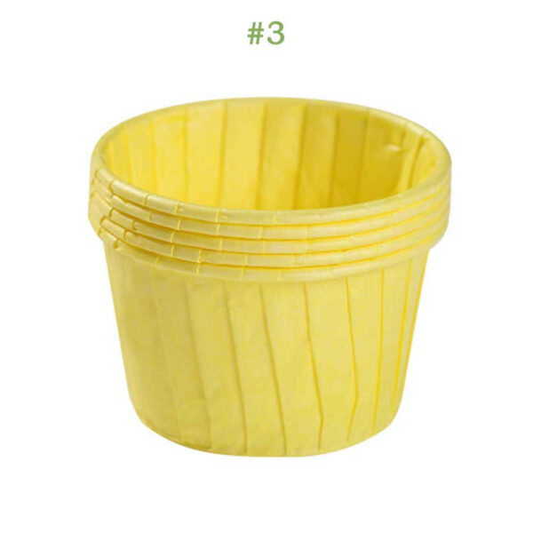 Grease Proof Cupcake Cups Complete Decomposable Paper Baking Cups Mini 50 Counts - Image 9