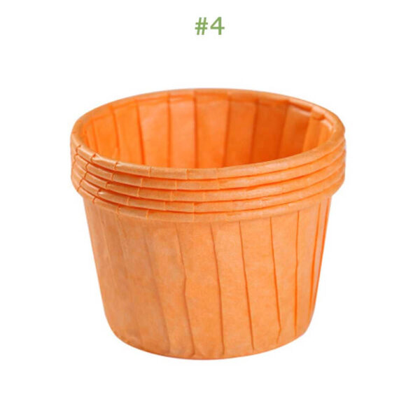 Grease Proof Cupcake Cups Complete Decomposable Paper Baking Cups Mini 50 Counts - Image 10