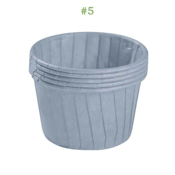 Grease Proof Cupcake Cups Complete Decomposable Paper Baking Cups Mini 50 Counts - Image 11