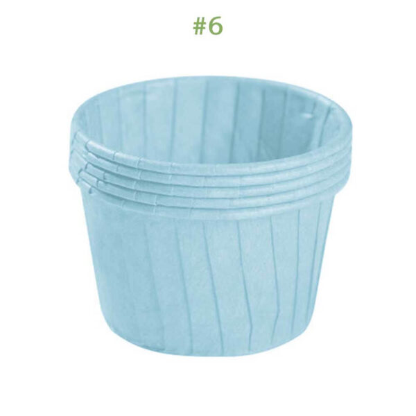 Grease Proof Cupcake Cups Complete Decomposable Paper Baking Cups Mini 50 Counts - Image 12