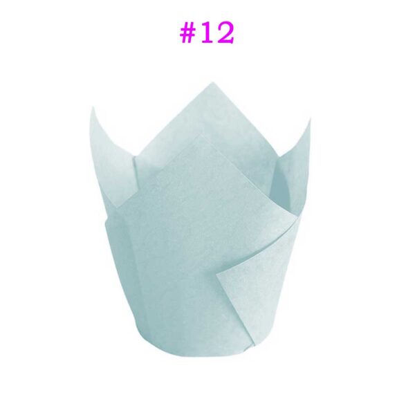 Disposable Paper Tulip Cupcake Liners 50 Counts Wholesale Price - Image 14