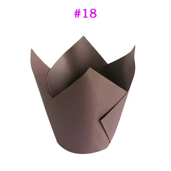 Disposable Paper Tulip Cupcake Liners 50 Counts Wholesale Price - Image 20