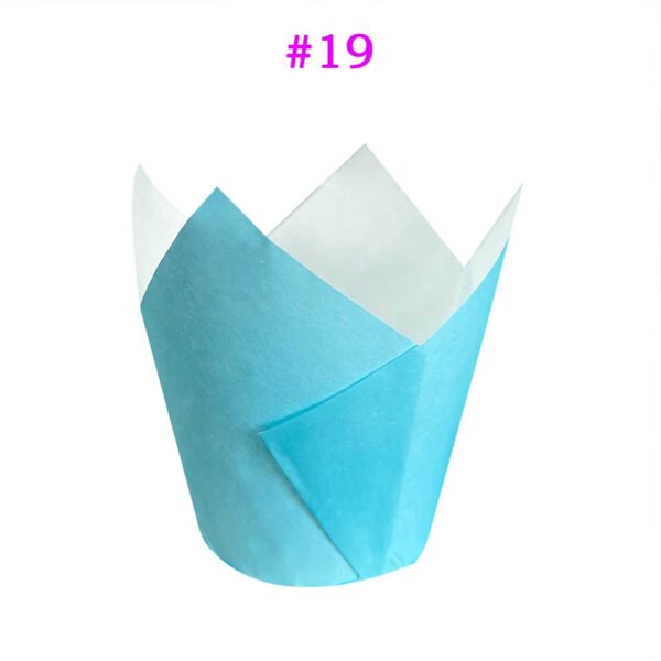 Disposable Paper Tulip Cupcake Liners 50 Counts Wholesale Price - Image 21