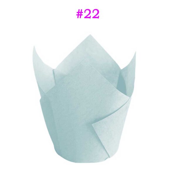 Disposable Paper Tulip Cupcake Liners 50 Counts Wholesale Price - Image 24