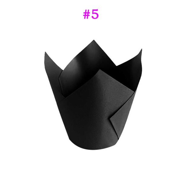 Disposable Paper Tulip Cupcake Liners 50 Counts Wholesale Price - Image 7