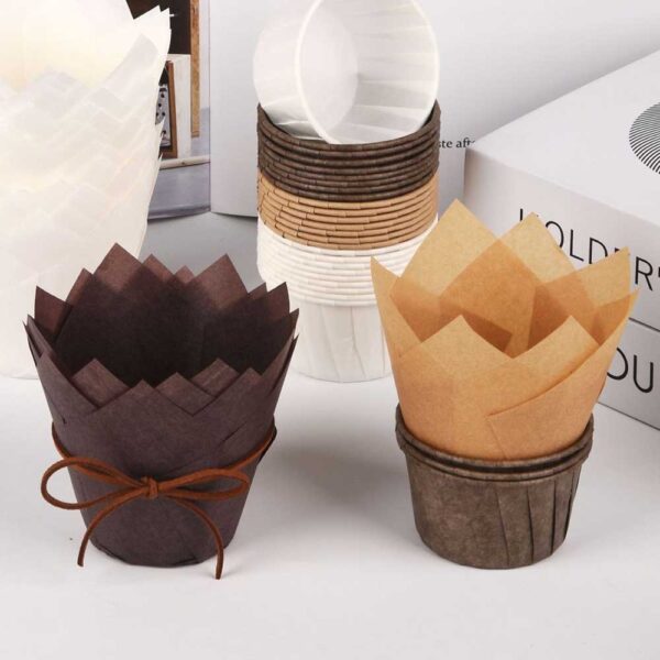 Tulip Cupcake Liners